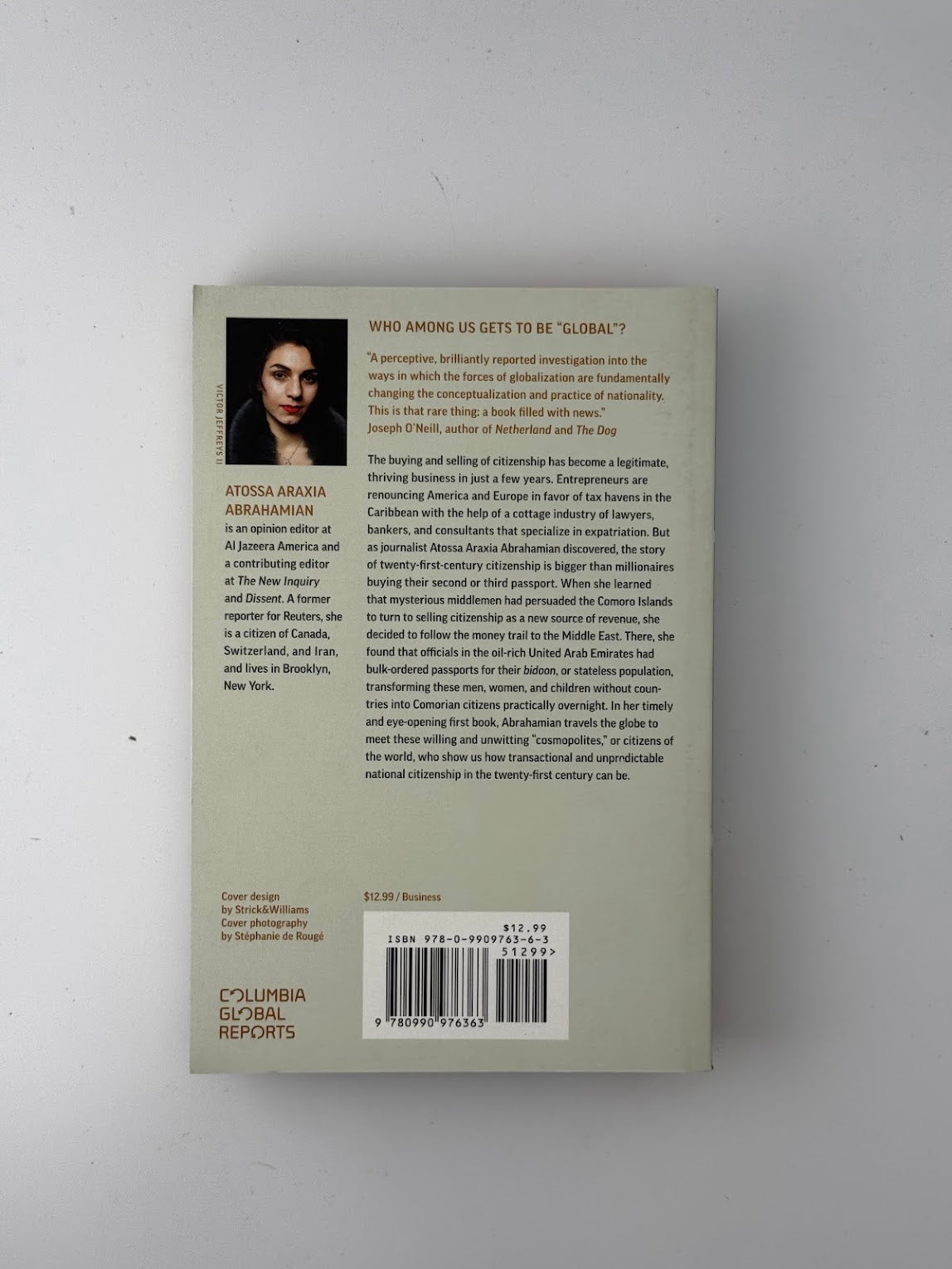 The Cosmopolites by Atossa Araxia Abrahamian