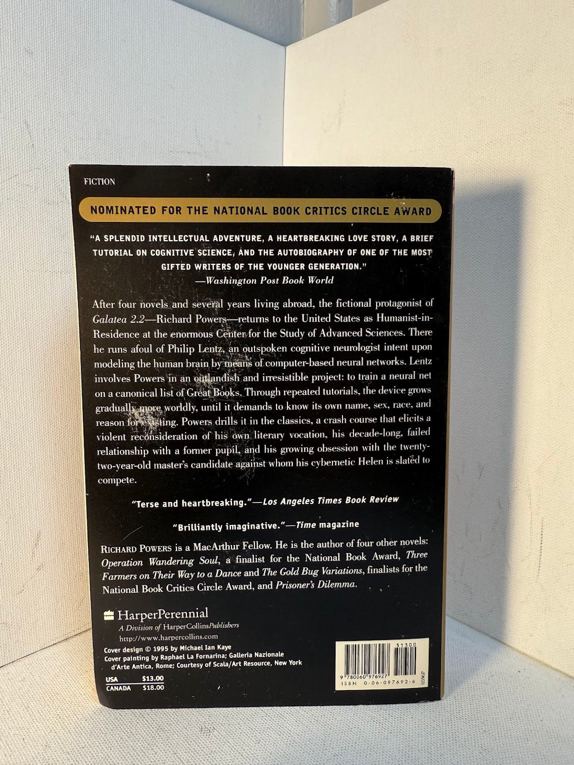 Galatea 2.2 by Richard Powers