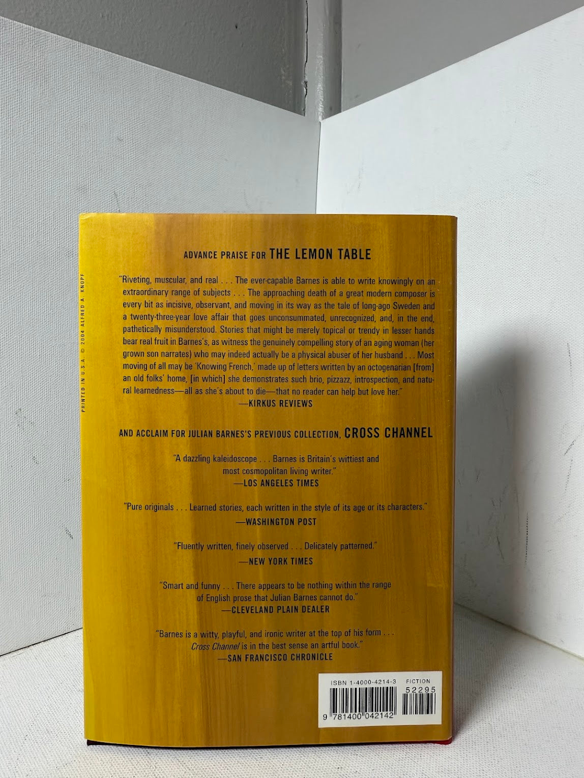 The Lemon Table by Julian Barnes