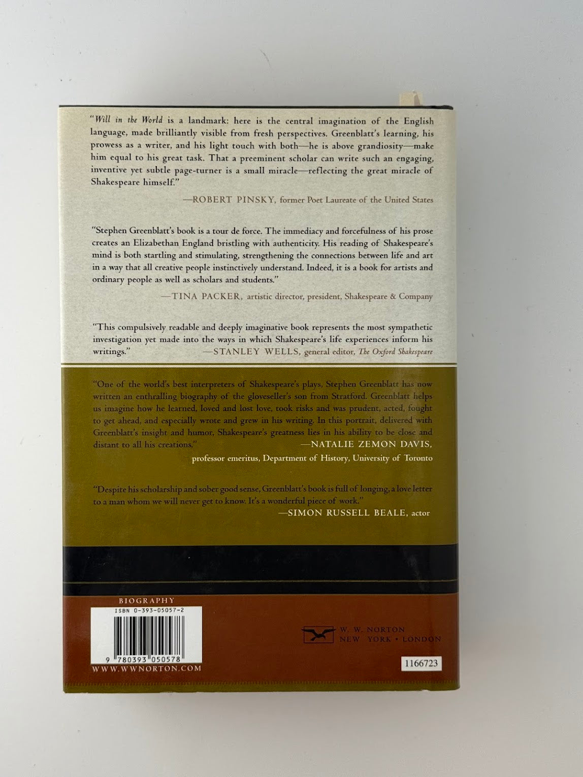 Will in the World by Stephen Greenblatt