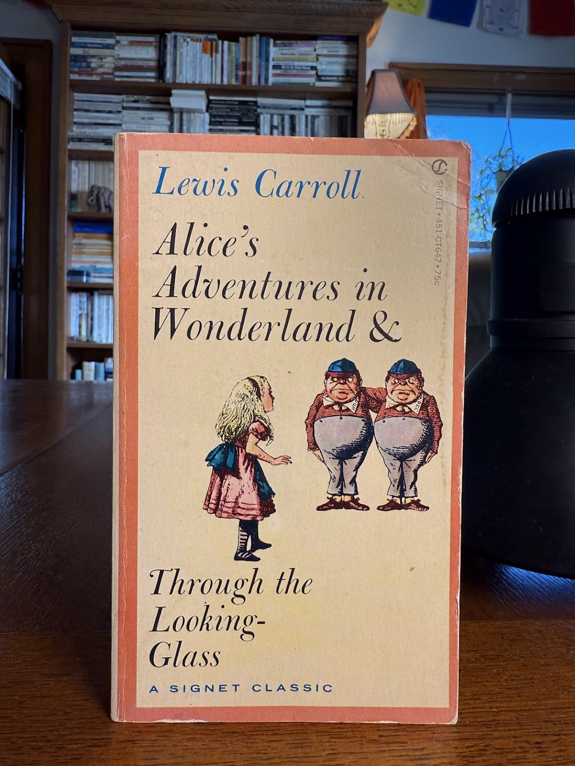 Alice's Adventures in Wonderland & Through the Looking Glass by Lewis Carroll
