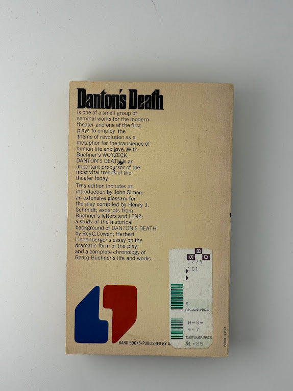 Danton's Death by Georg Buchner
