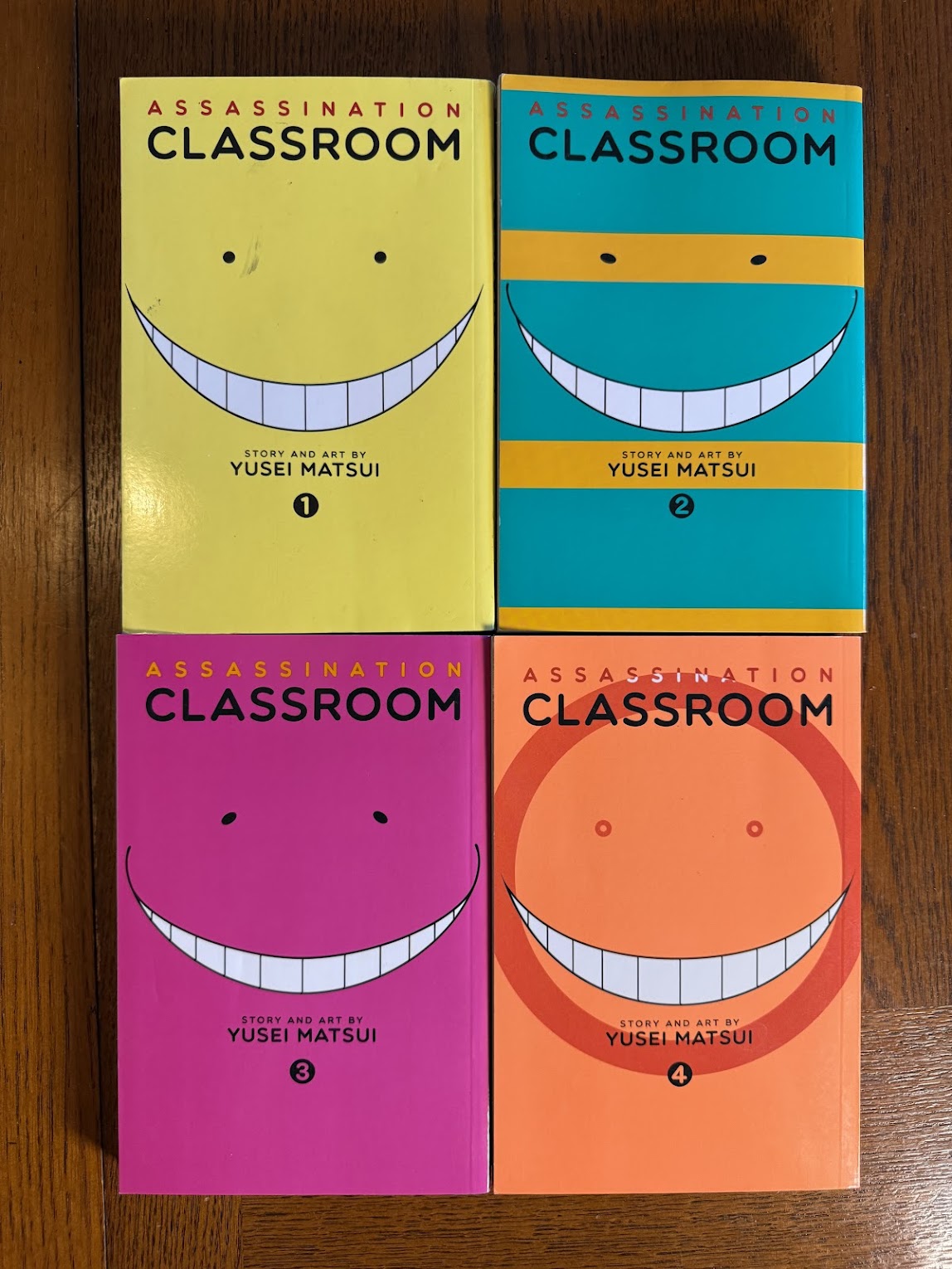 Assassination Classroom by Yusei Matsui (Vol1-4)