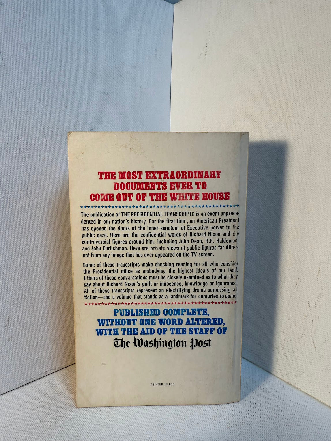 The Presidential Transcripts with commentary by Washington Post