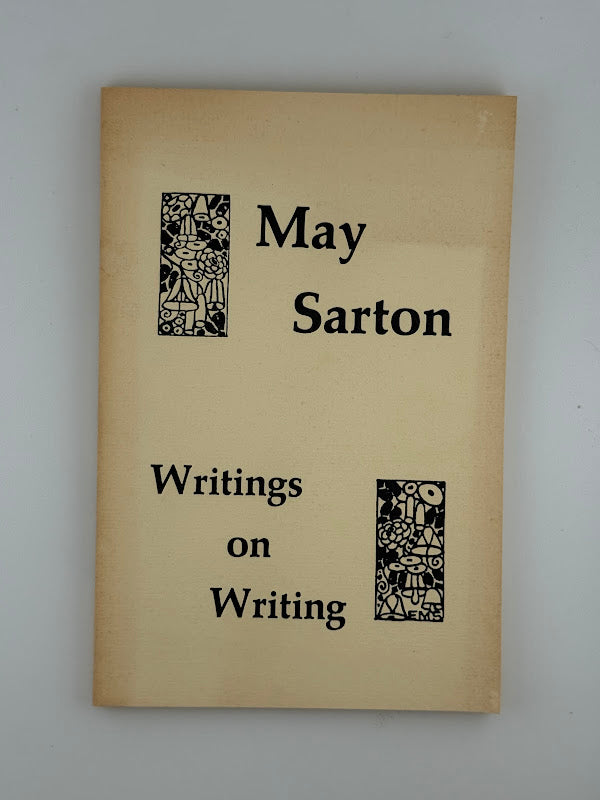 Writings on Writing by May Sarton