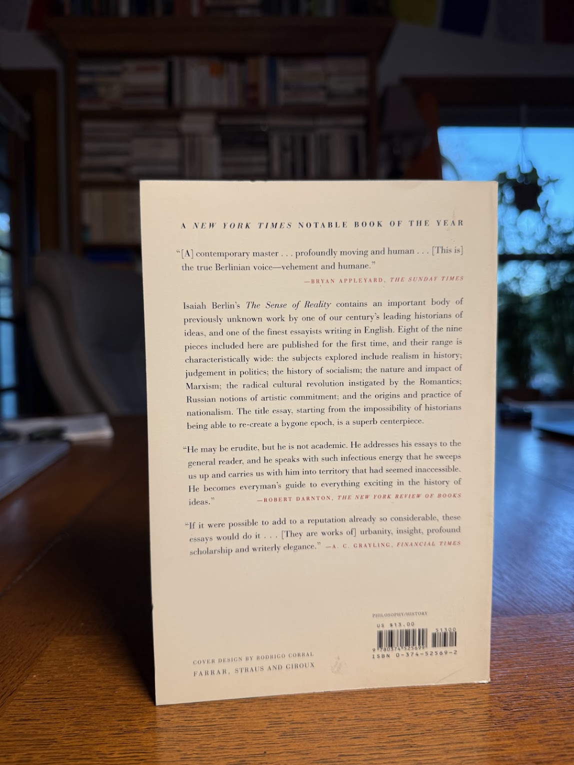 The Sense of Reality by Isaiah Berlin