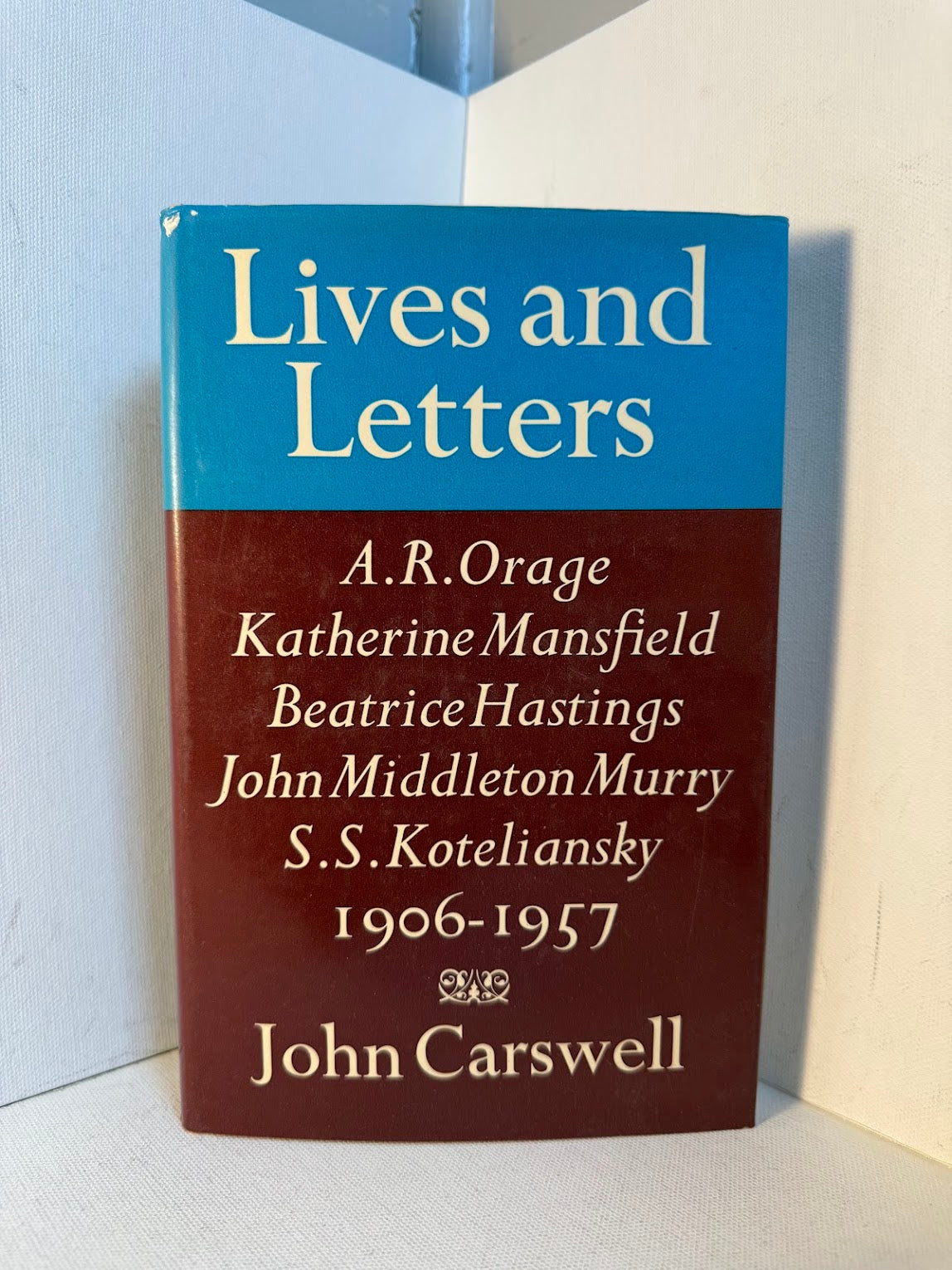Lives and Letters by John Carswell