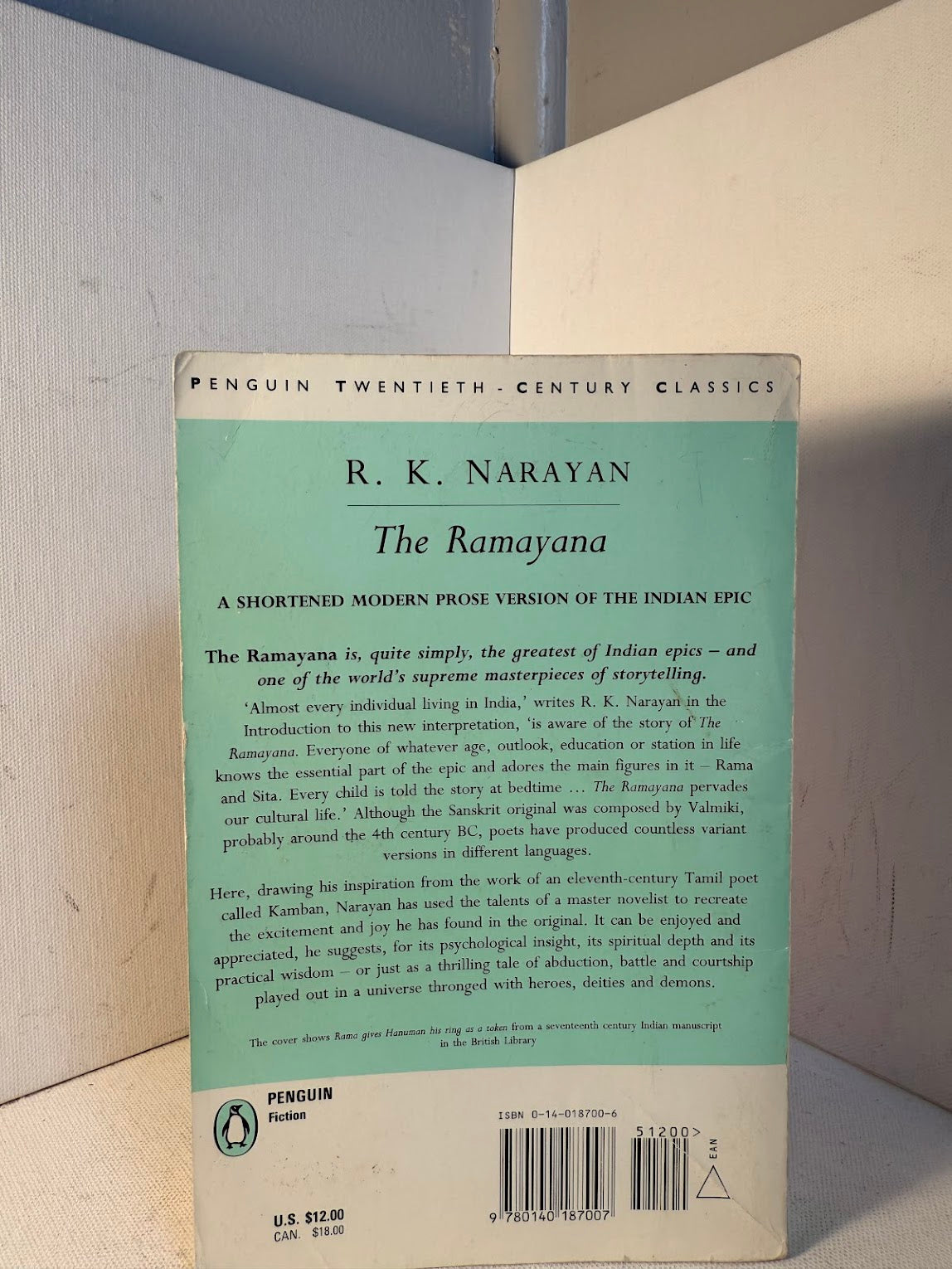 The Ramayana by R.K. Narayan