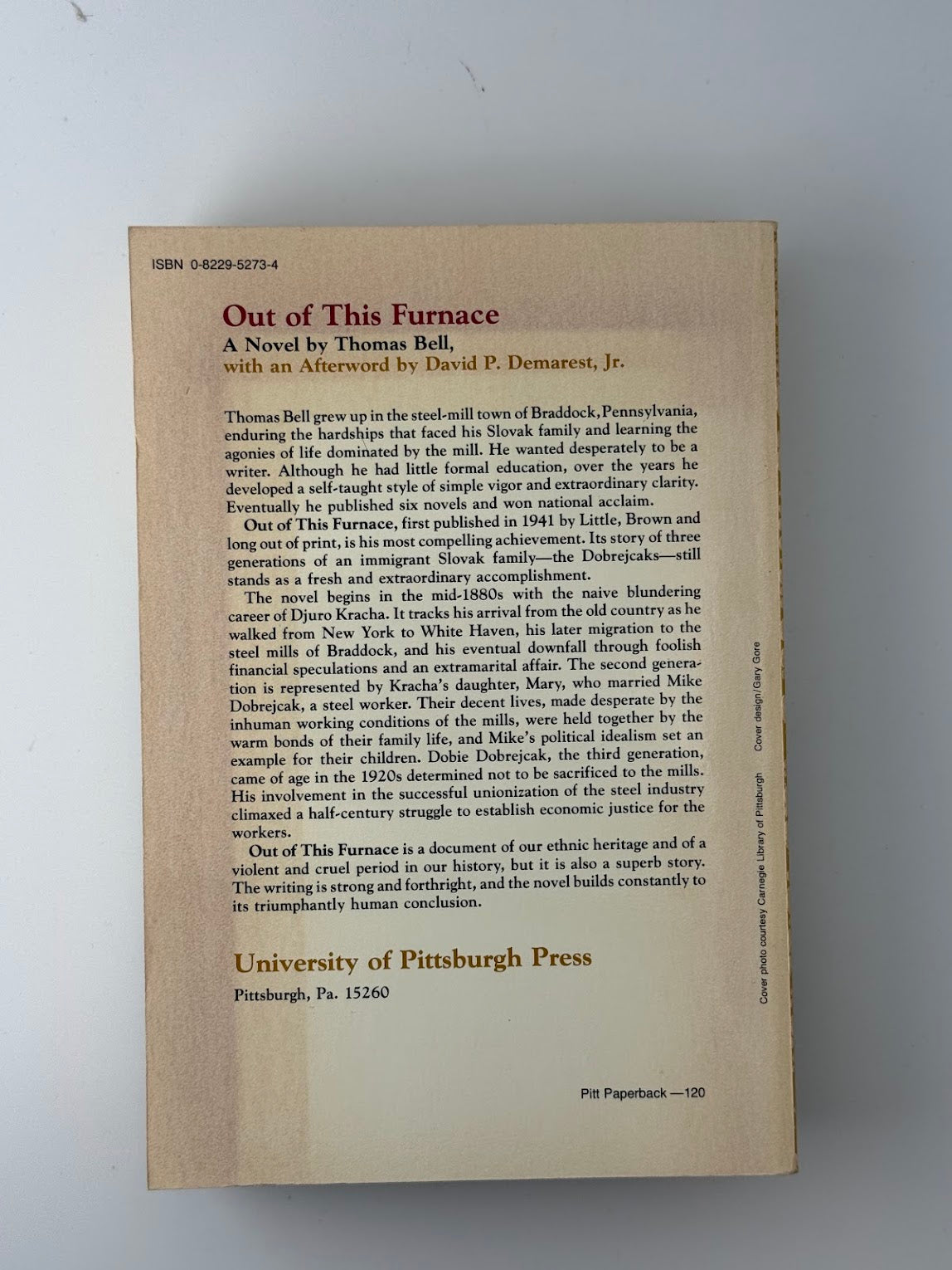 Out of This Furnace by Thomas Bell