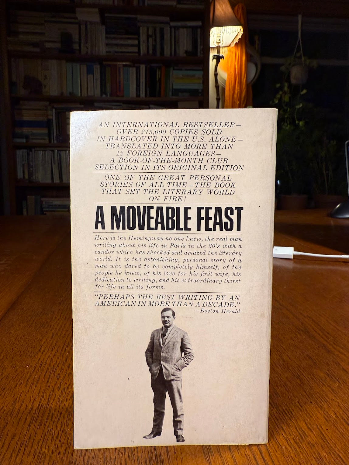 A Moveable Feast by Ernest Hemingway