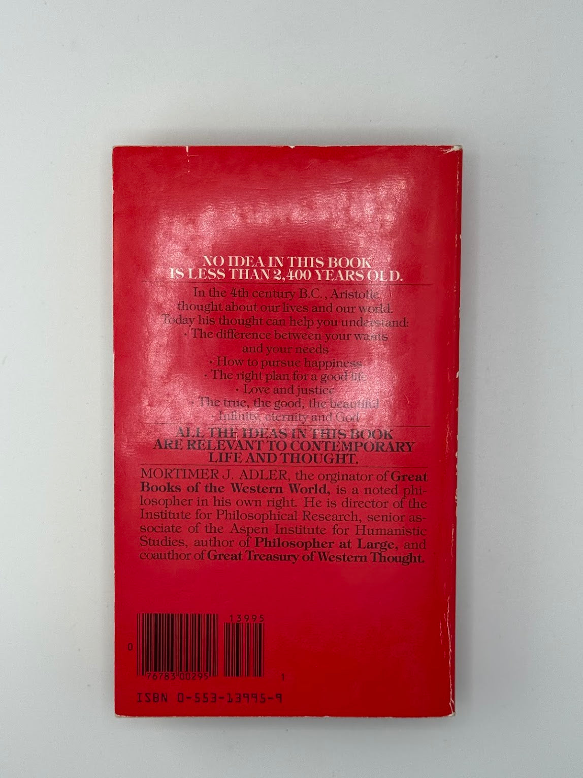 Aristotle For Everybody by Mortimer J. Adler