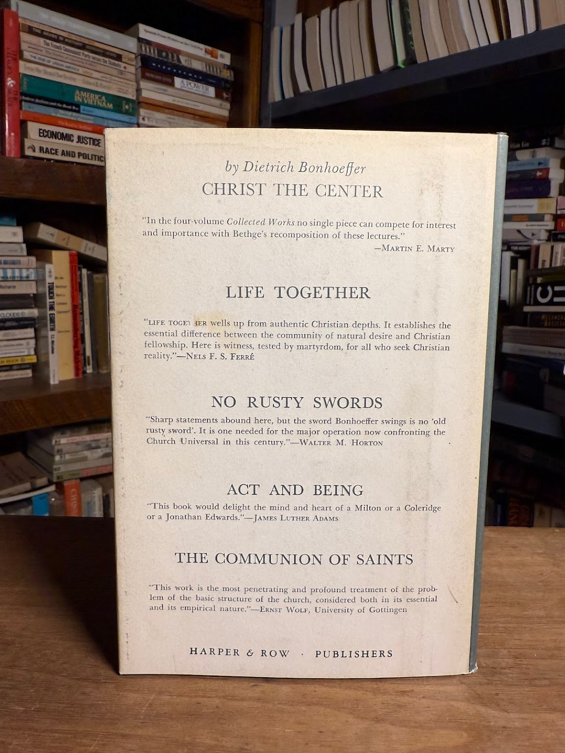 Life Together by Dietrich Bonhoeffer