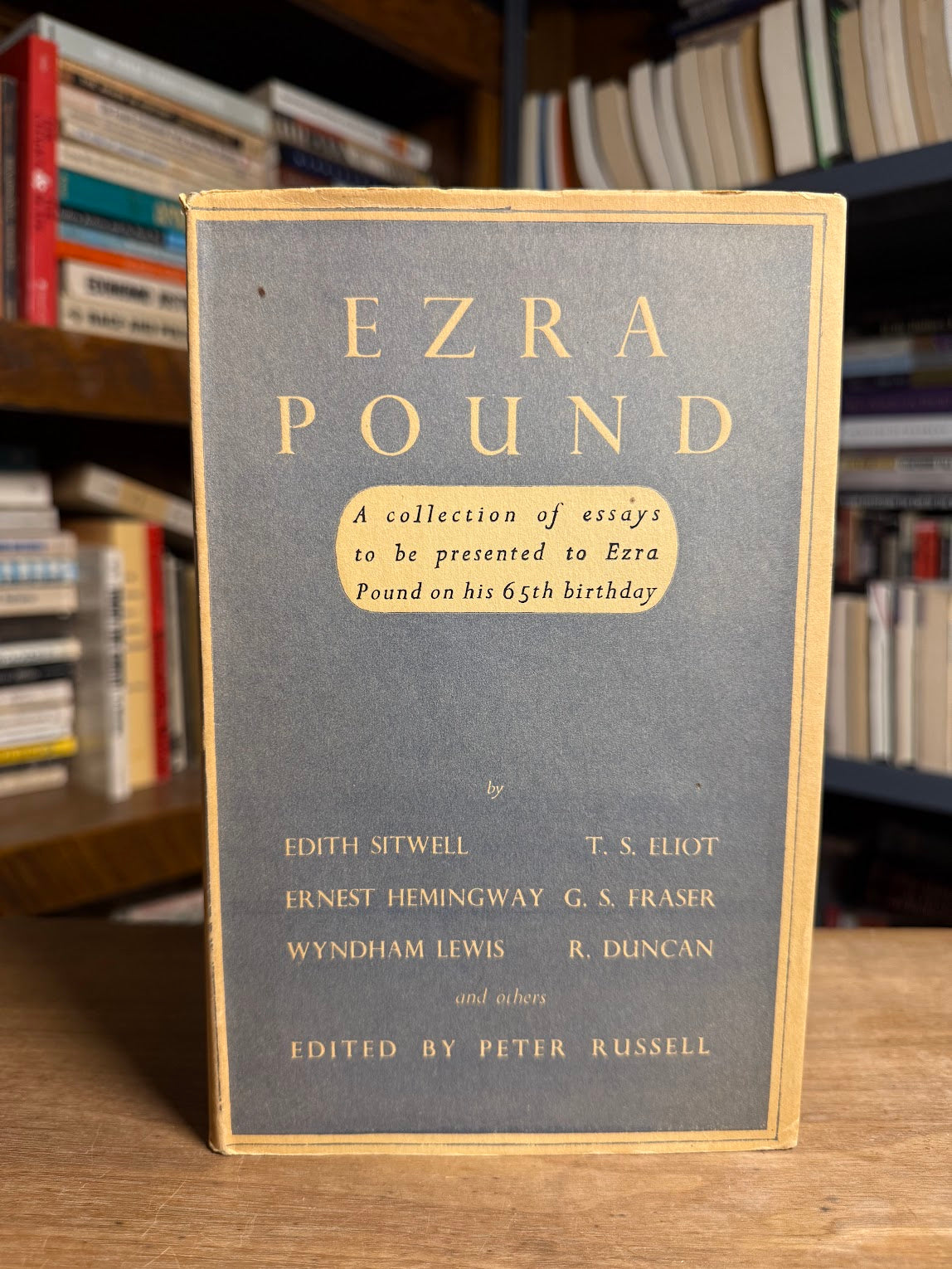 Ezra Pound - A Collection of Essays edited by Peter Russell