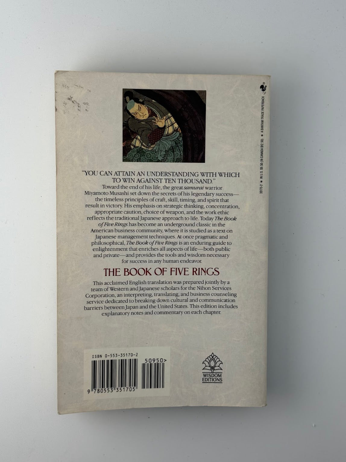 The Book of Five Rings by Miyamoto Musashi