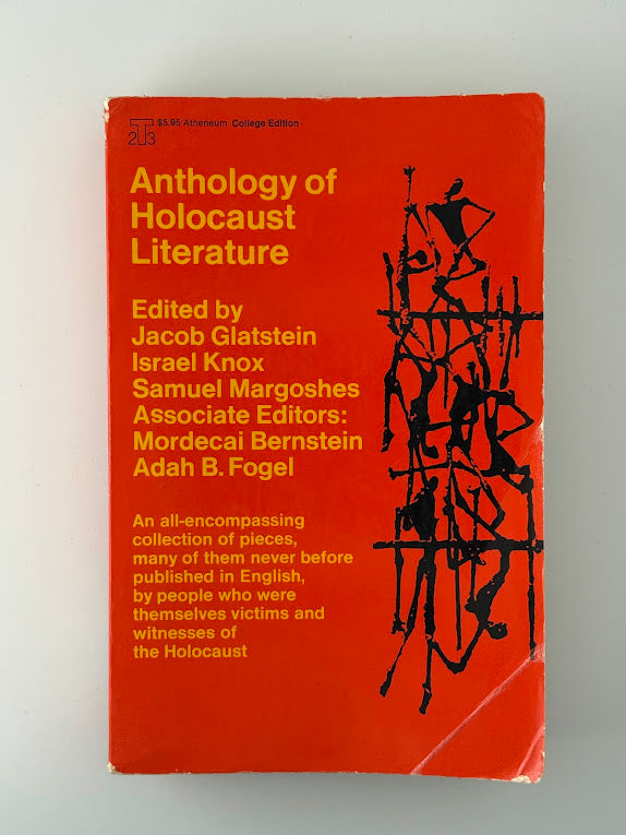 Anthology of Holocaust Literature