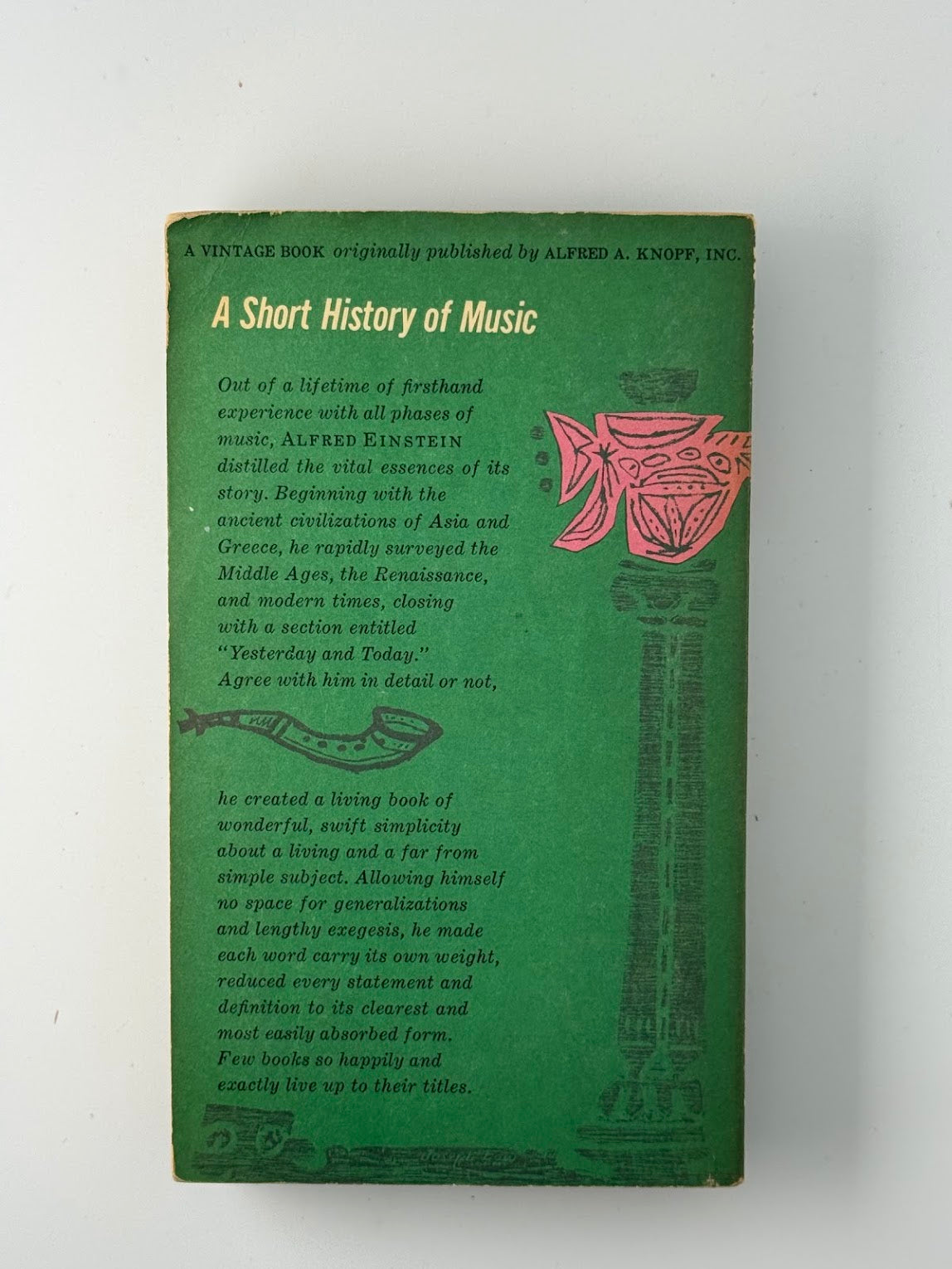 A Short History of Music by Alfred Einstein