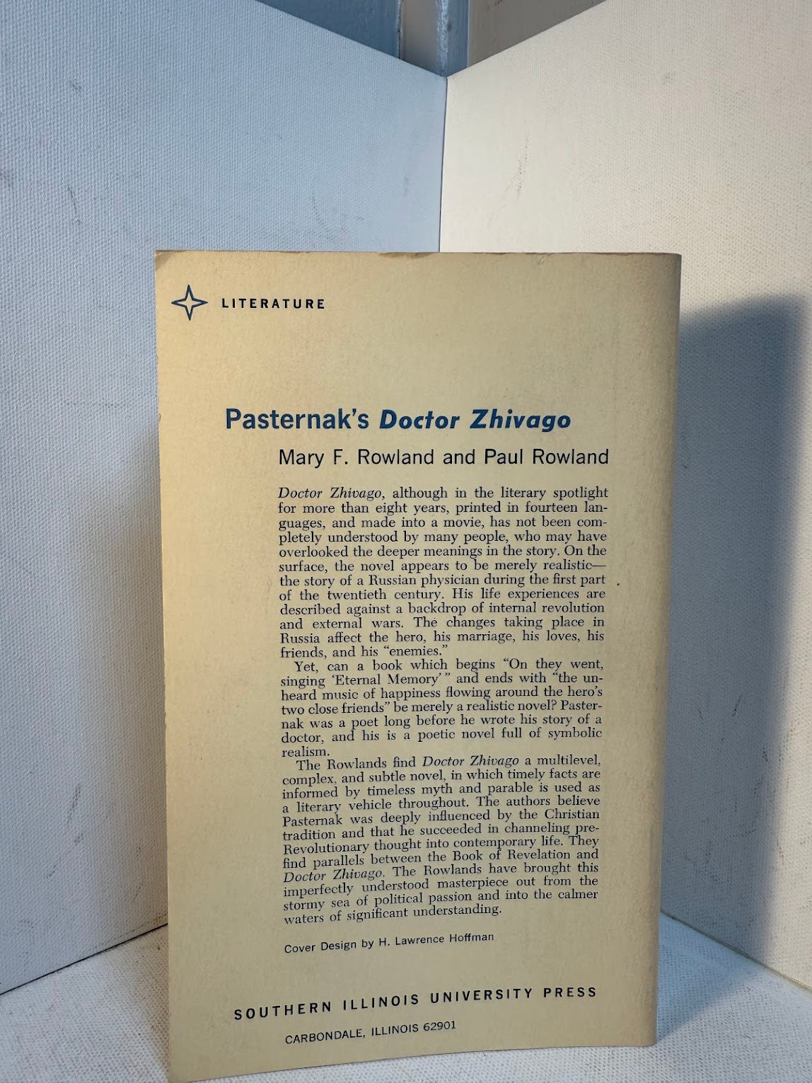 Pasternak's Doctor Zhivago by Mary and Paul Rowland