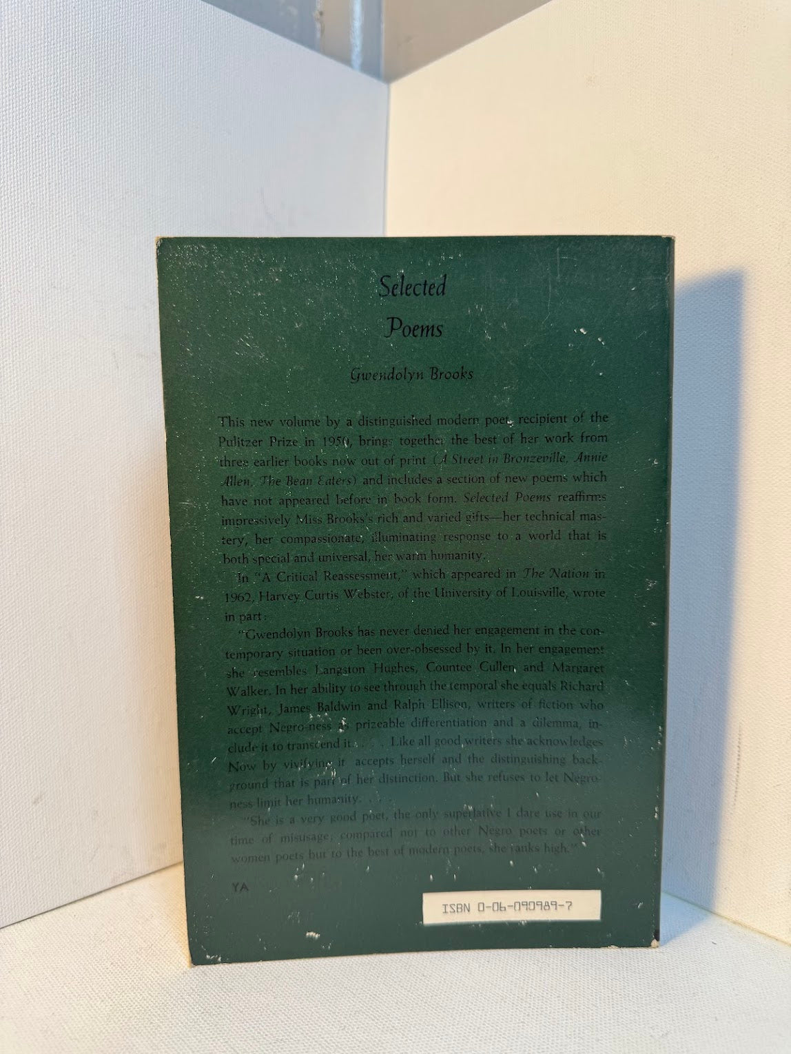 Selected Poems by Gwendolyn Brooks