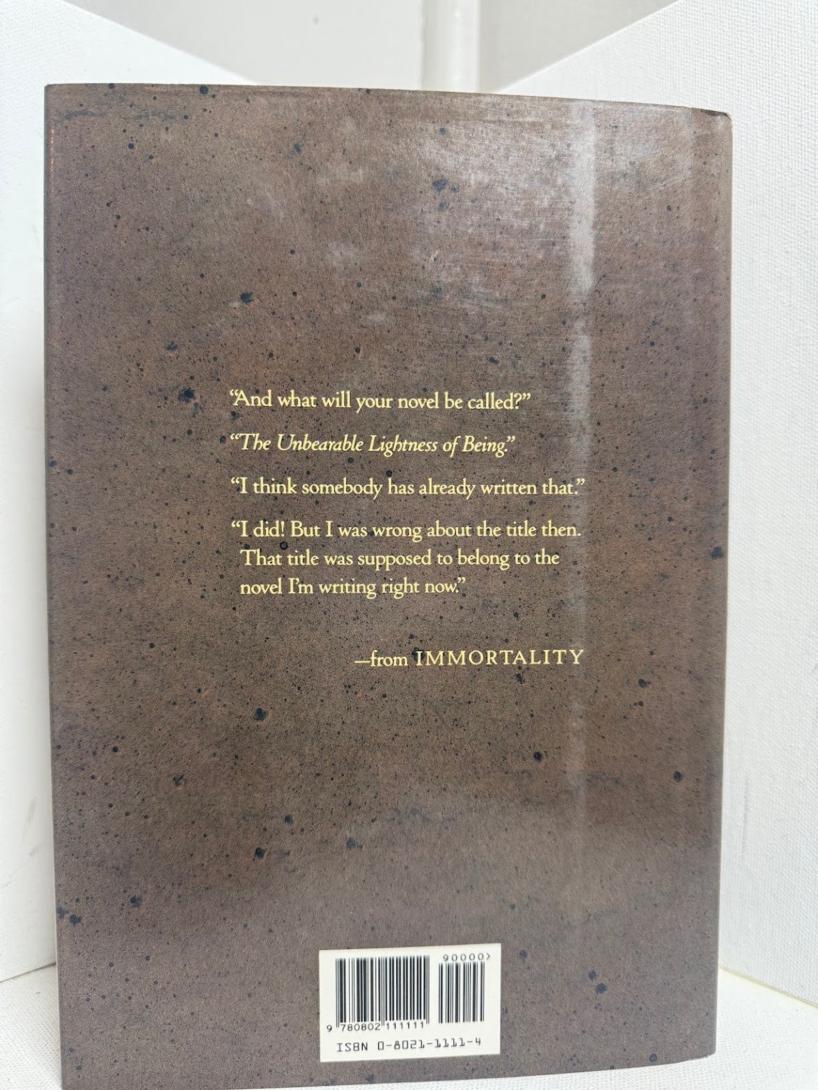 Immortality by Milan Kundera