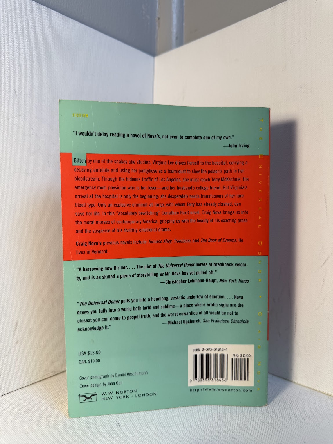 The Universal Donor by Craig Nova