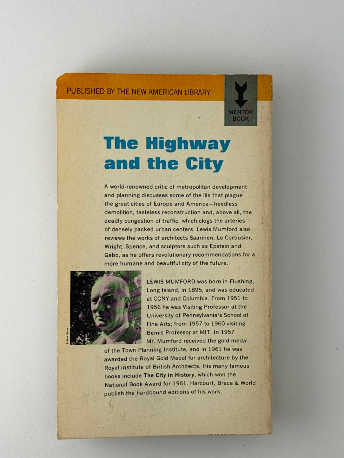 The Highway and the City by Lewis Mumford
