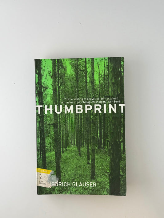 Thumbprint by Friedrich Glauser