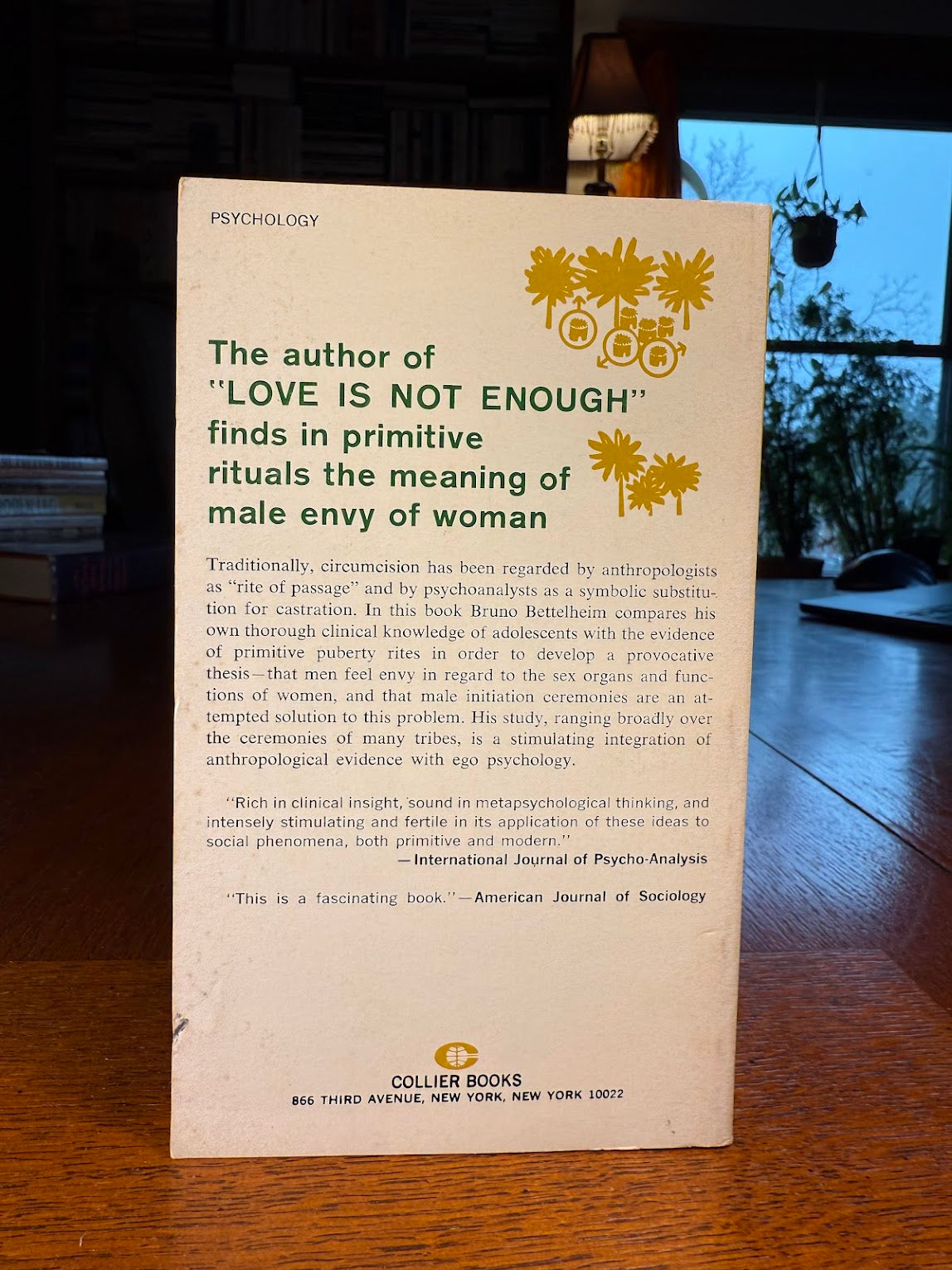 Symbolic Wounds by Bruno Bettelheim