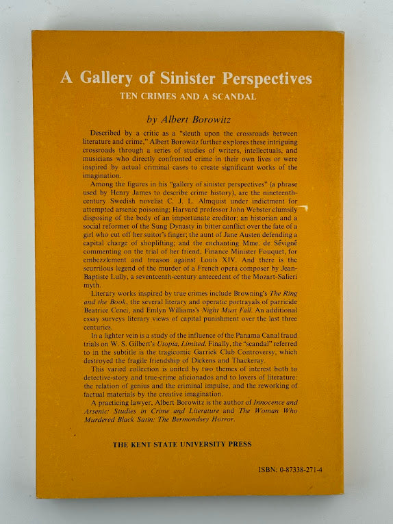 A Gallery of Sinister Perspectives by Albert Borowitz