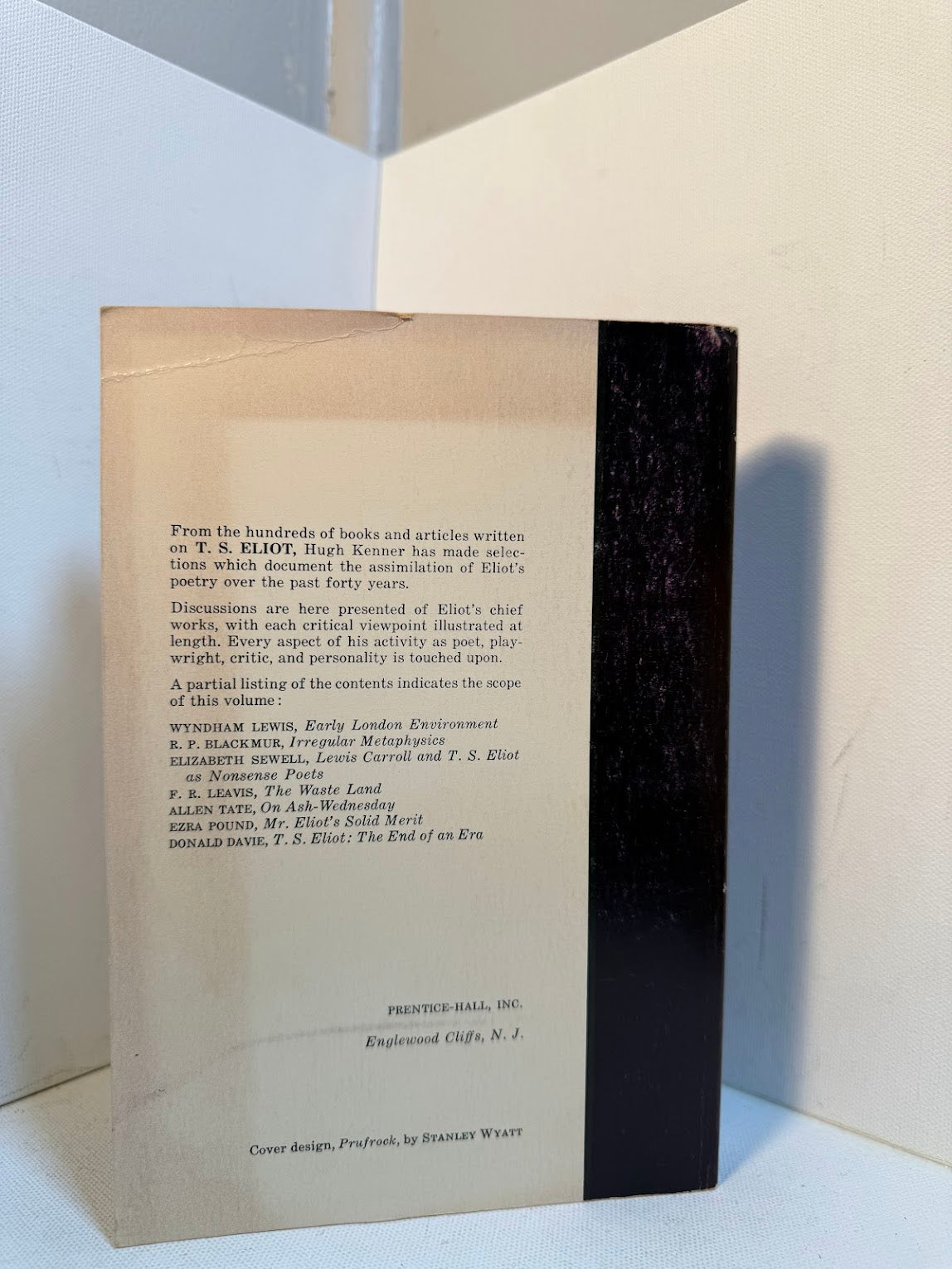 T.S. Eliot edited by Hugh Kenner