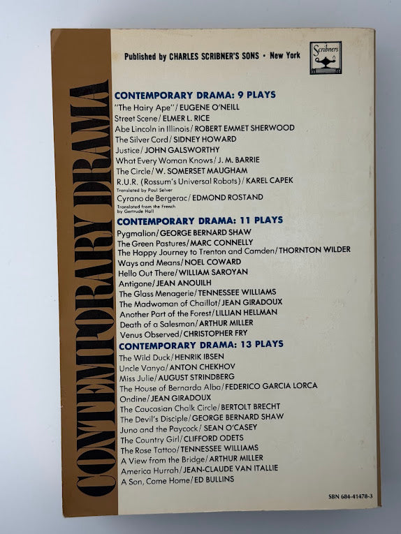 Contemporary Drama 15 Plays