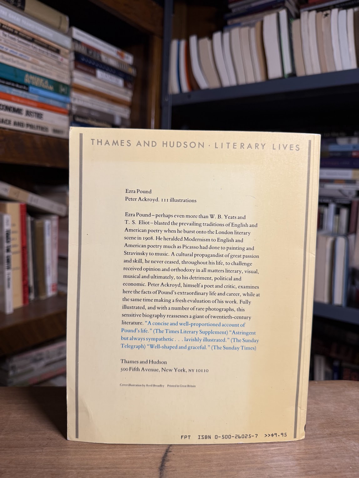 Ezra Pound by Peter Ackroyd