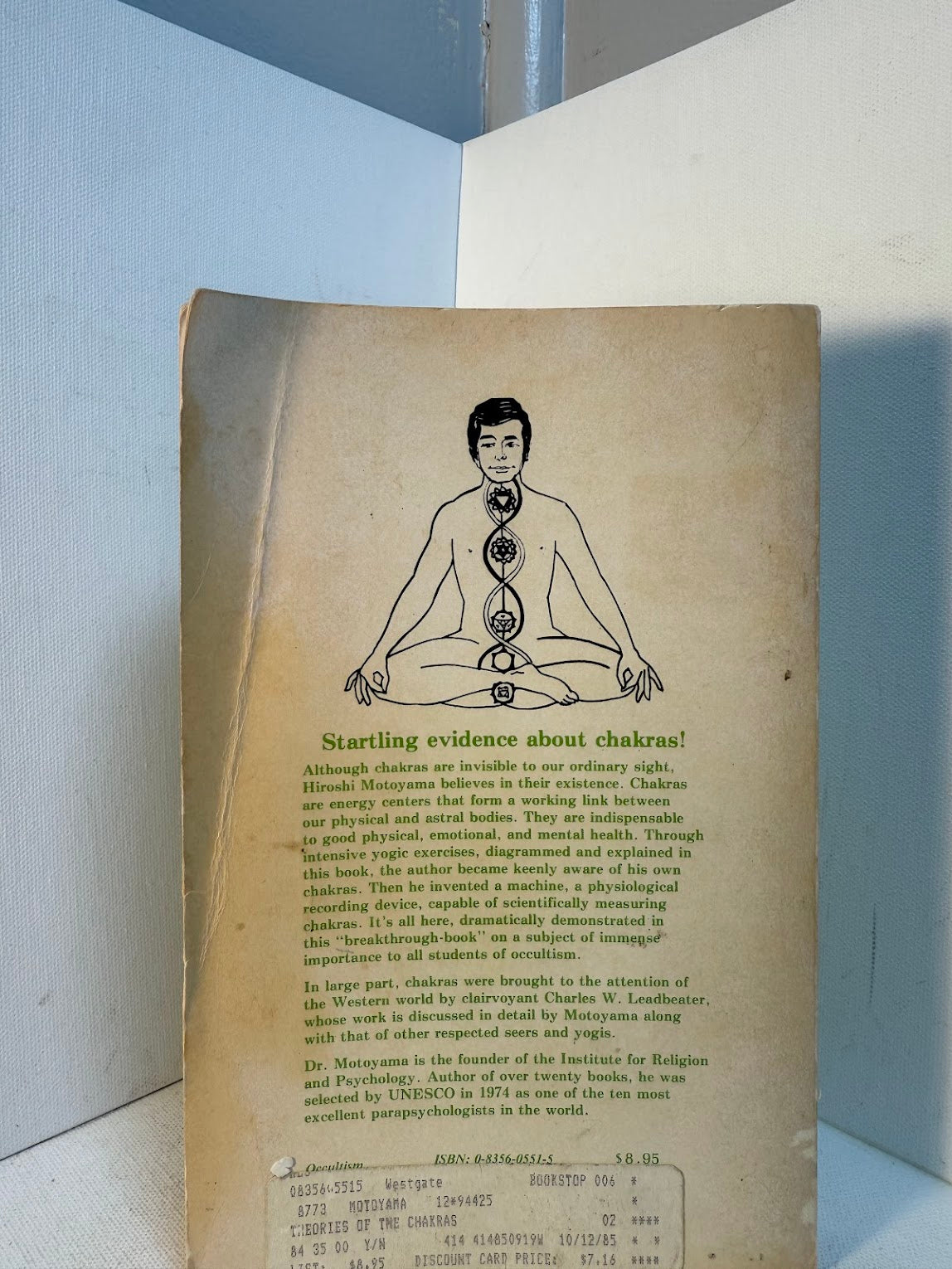 Theories of the Chakras: Bridge to Higher Consciousness by Hiroshi Motoyama
