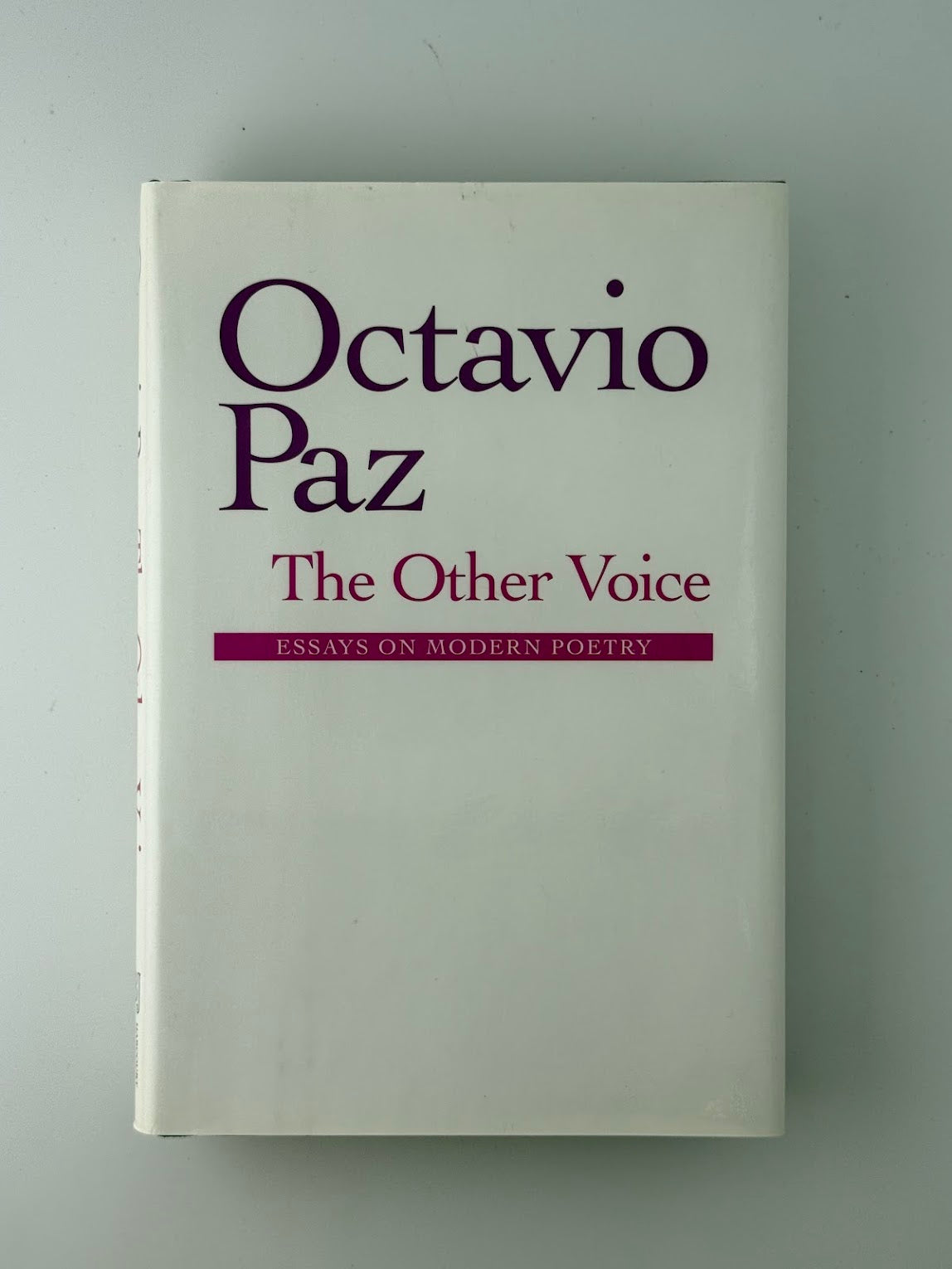 The Other Voice by Octavio Paz