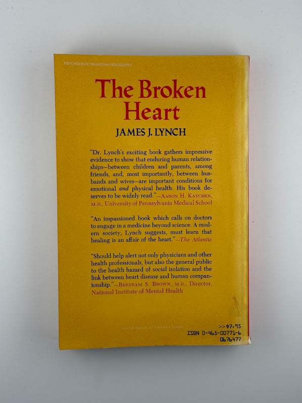 The Broken Heart by James J. Lynch