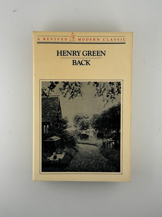 Back by Henry Green