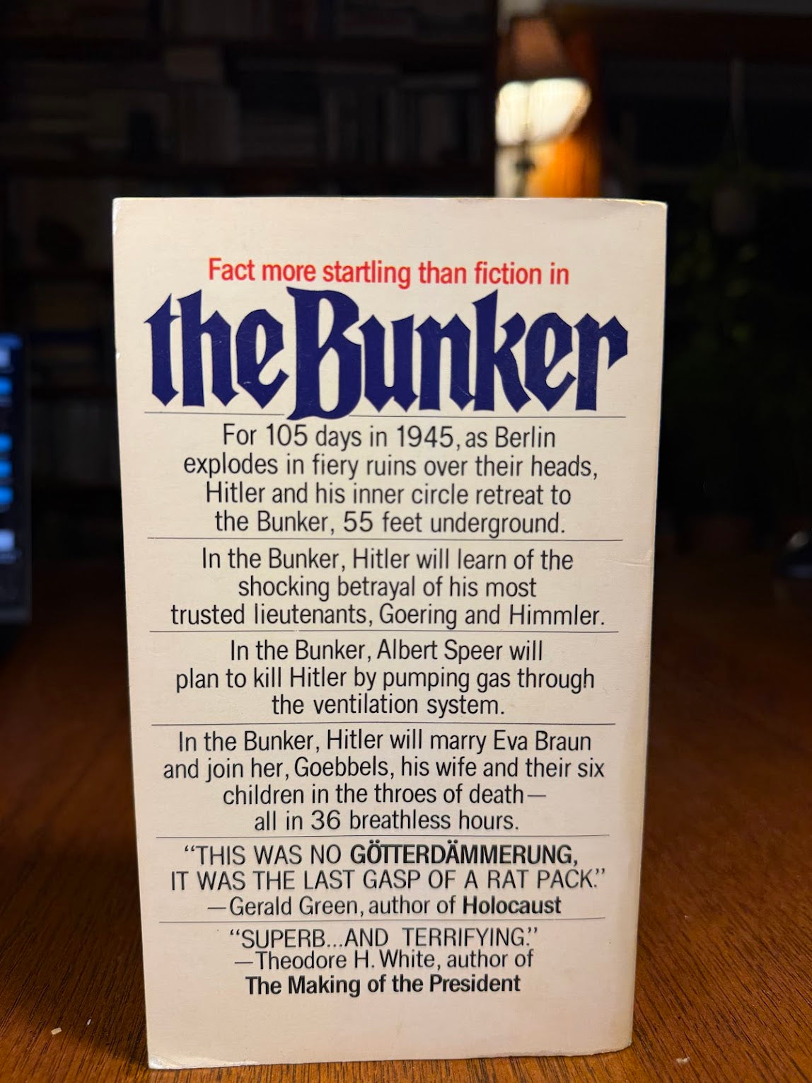 The Bunker by James P. O'Donnell