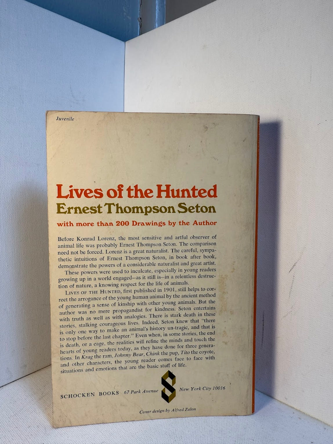Lives of the Hunted by Ernest Thompson Seton