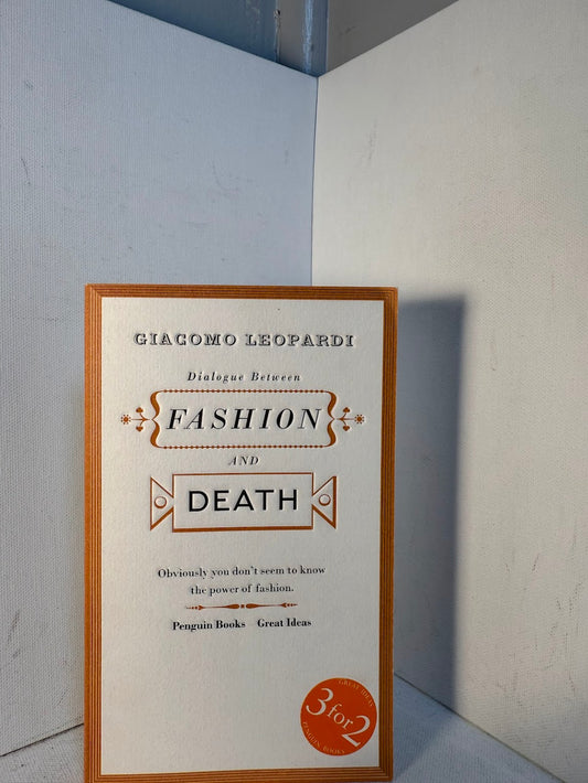 Dialogue Between Fashion and Death by Giacomo Leopardi