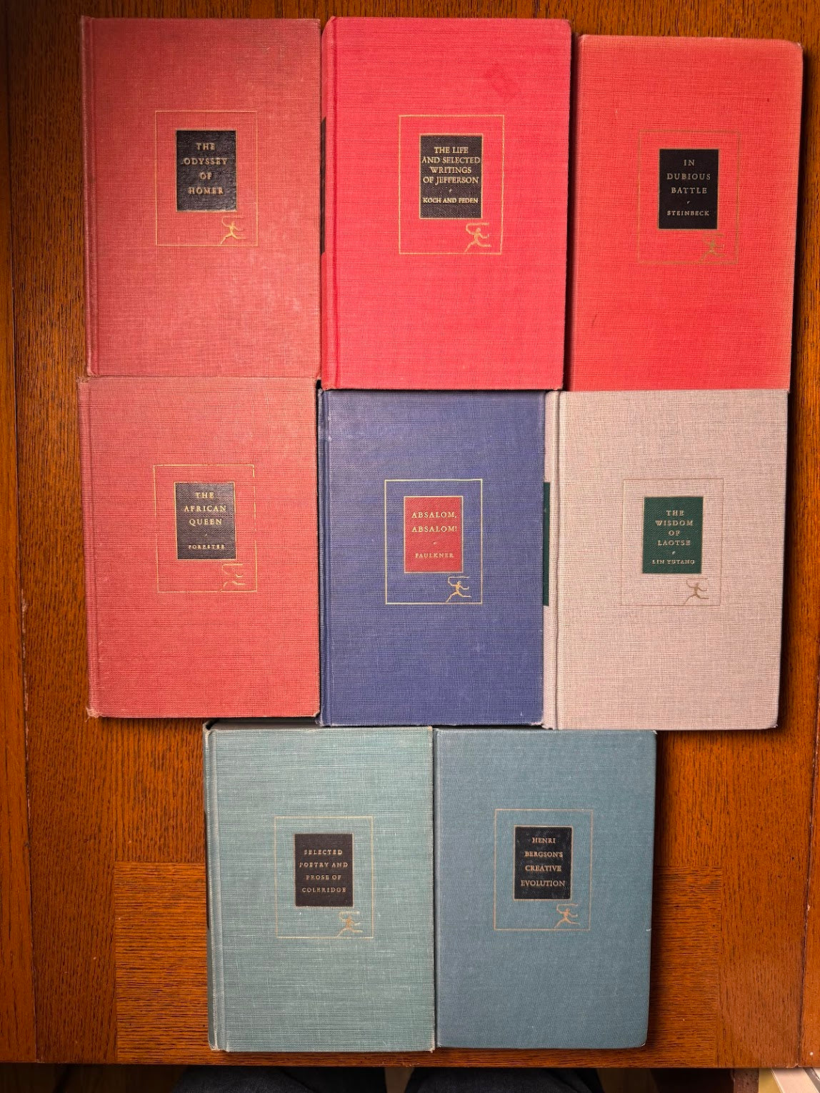 Lot of 8 vintage Modern Library