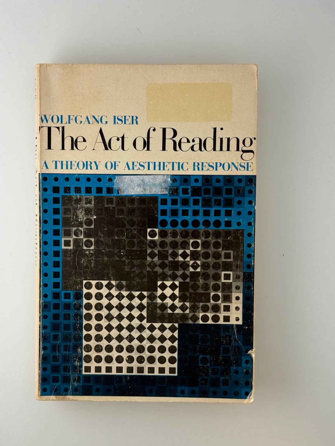 The Act of Reading by Wolfgang Iser