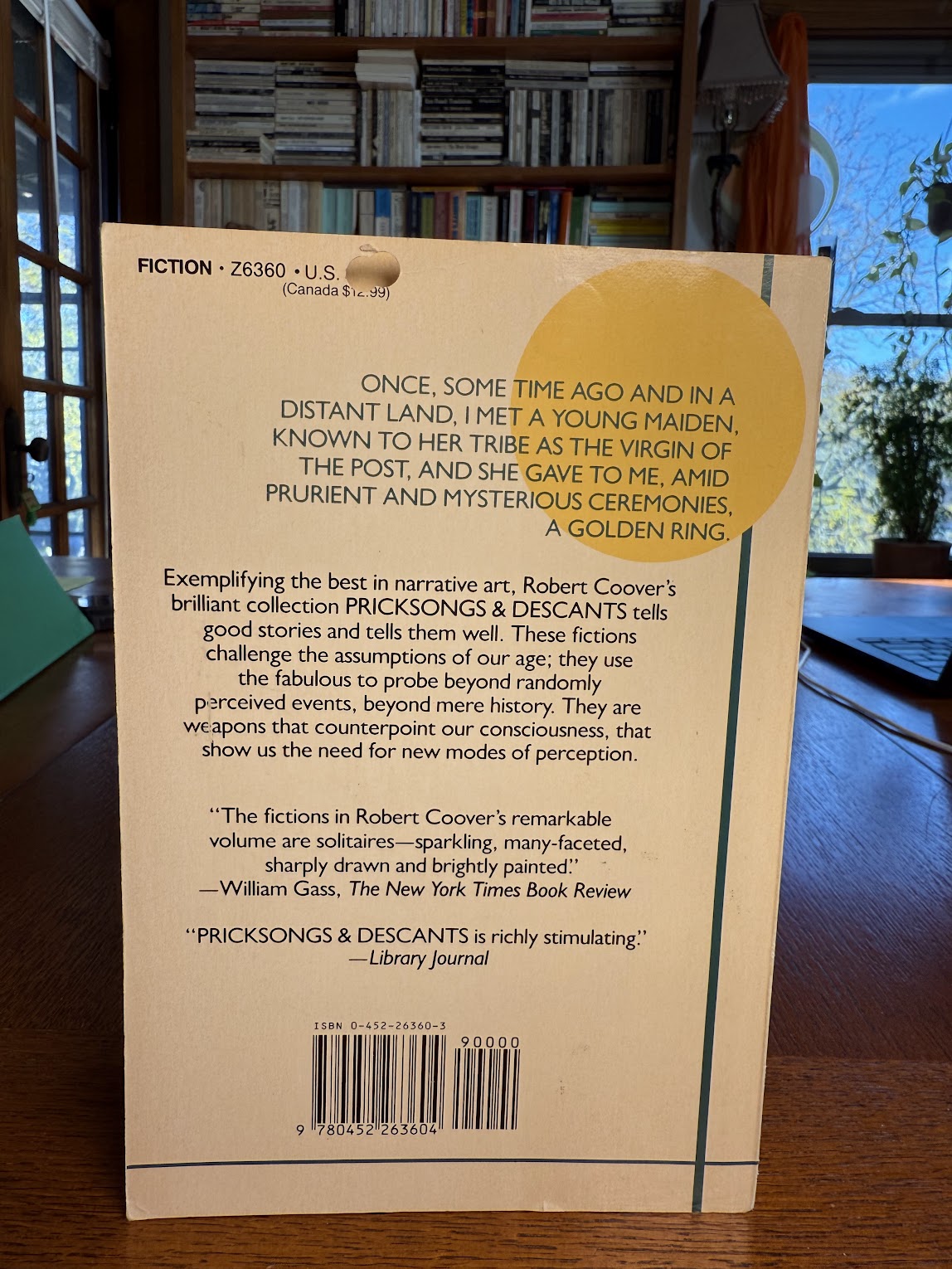 Pricksongs & Descants by Robert Coover