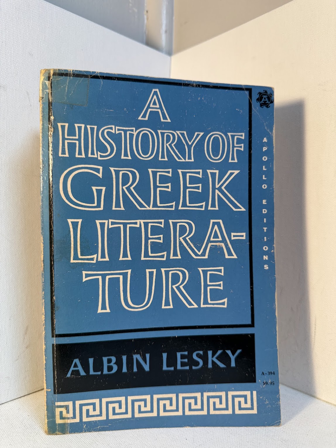 A History of Greek Literature by Albin Lesky