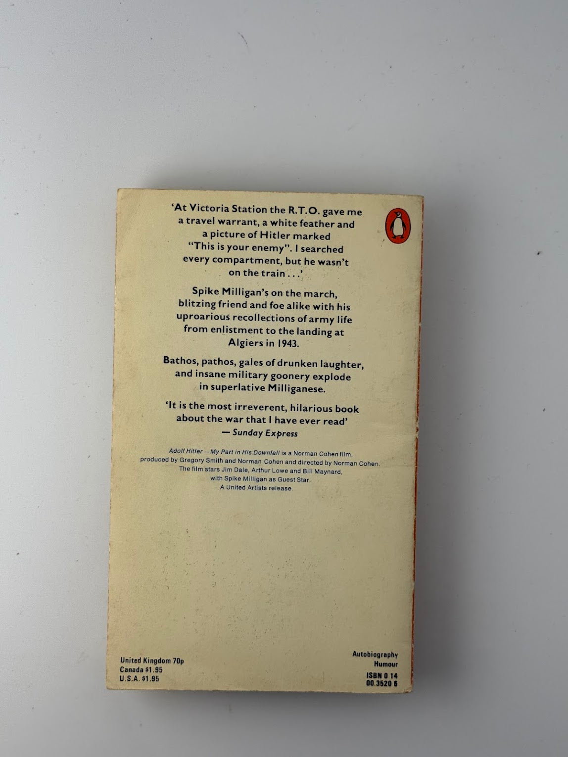Adolf Hitler by Spike Milligan
