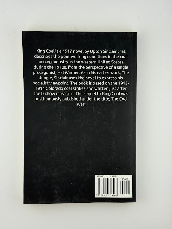King Coal by Upton Sinclair