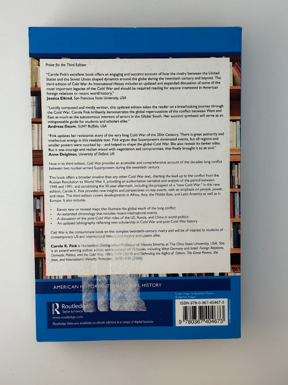 Cold War An International History by Carole K. Fink