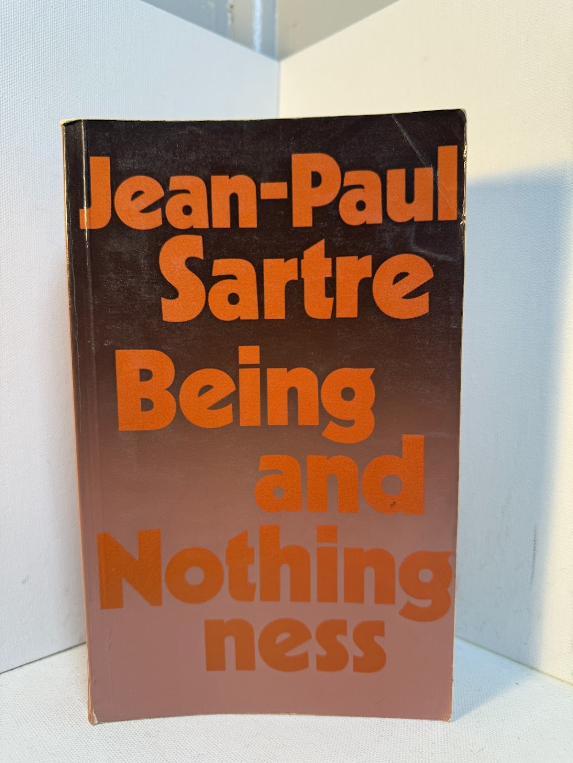 Being and Nothingness by Jean Paul Sartre