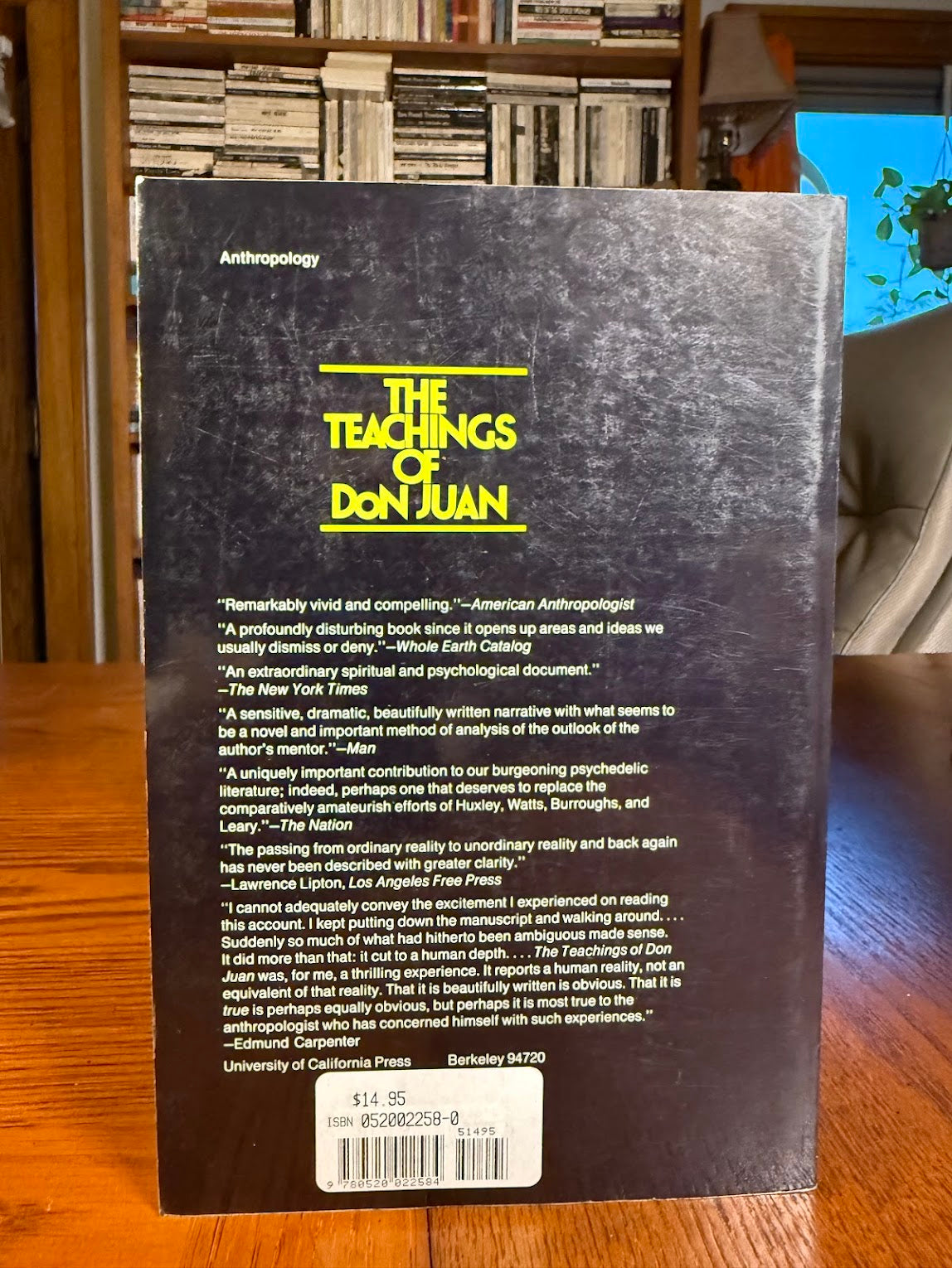 The Teachings of Don Juan by Carlos Castaneda
