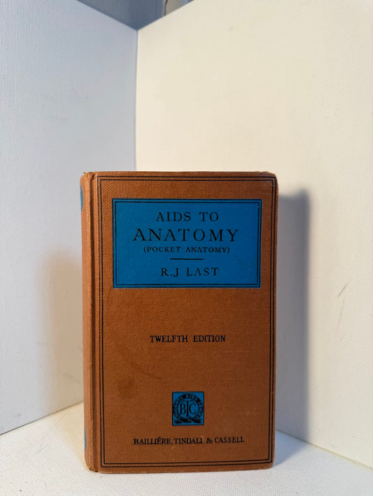 Aids to Anatomy (Pocket Anatomy) by R.J. Last