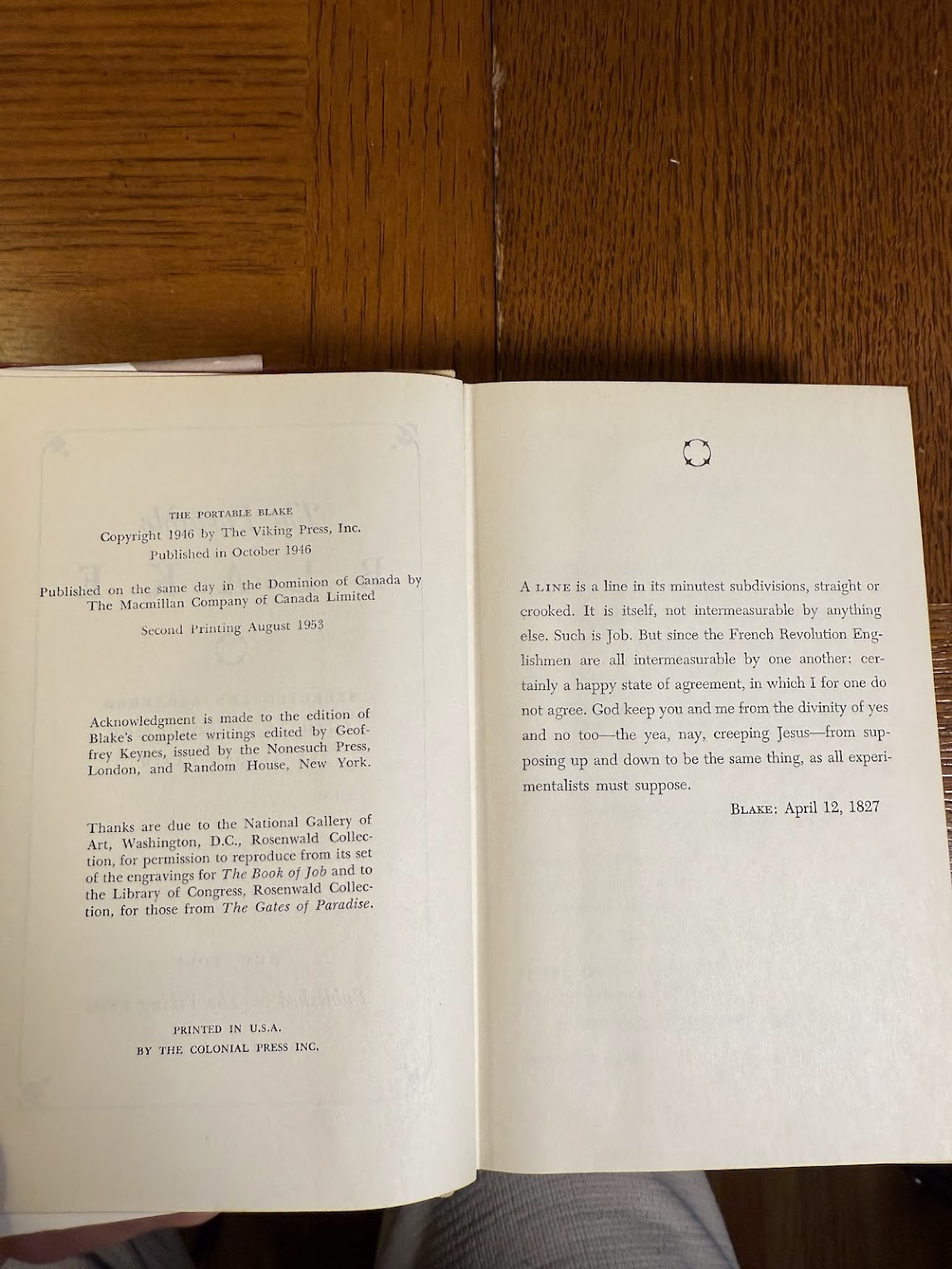 The Portable Blake