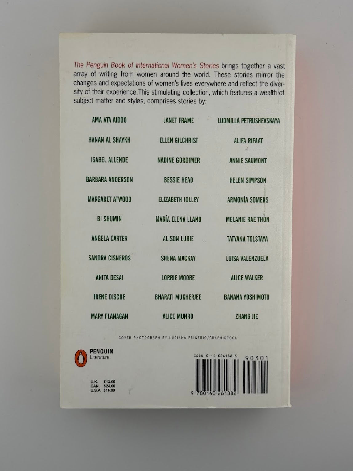 The Penguin Book of International Women's Stories edited by Kate Figes